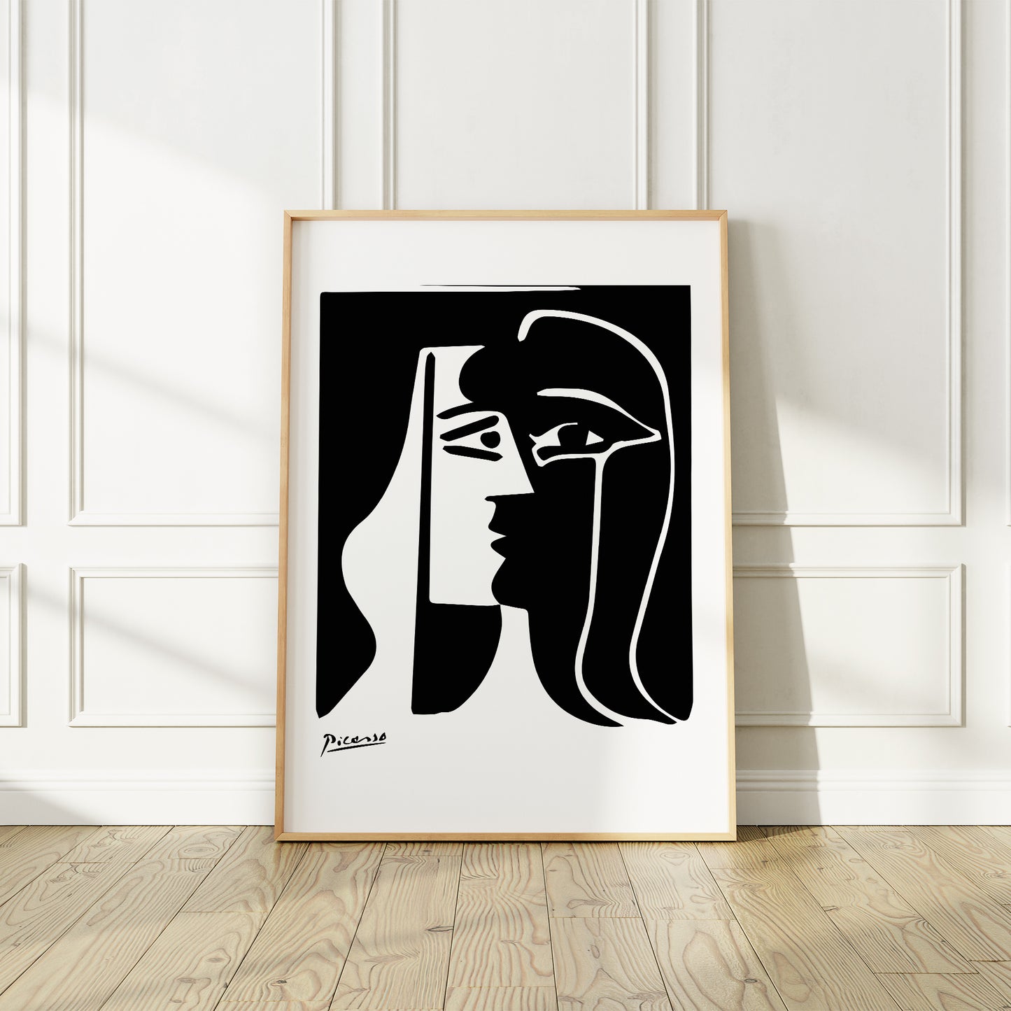 Picasso "The Kiss" 1969 Vibrant Art Print