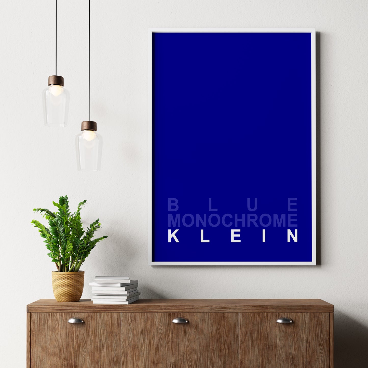 Yves Klein Art Print, Blue Monochrome