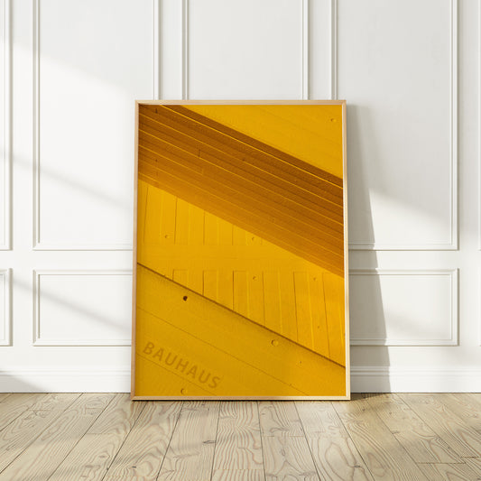 Bauhaus Architecture Photography Poster
