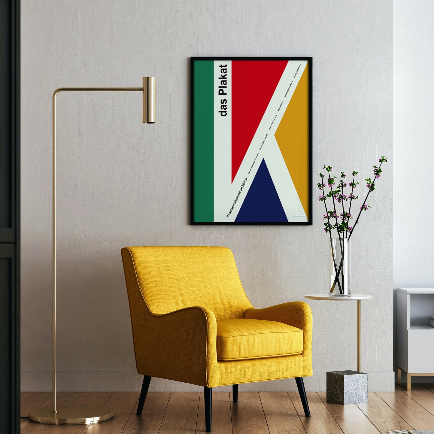 Gerard Miedinger Das Plakat 1953, Zürich Exhibition Poster