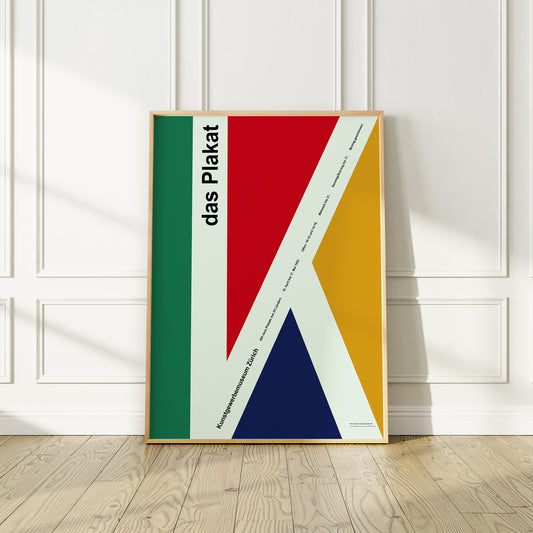 Gerard Miedinger Das Plakat 1953, Zürich Exhibition Poster