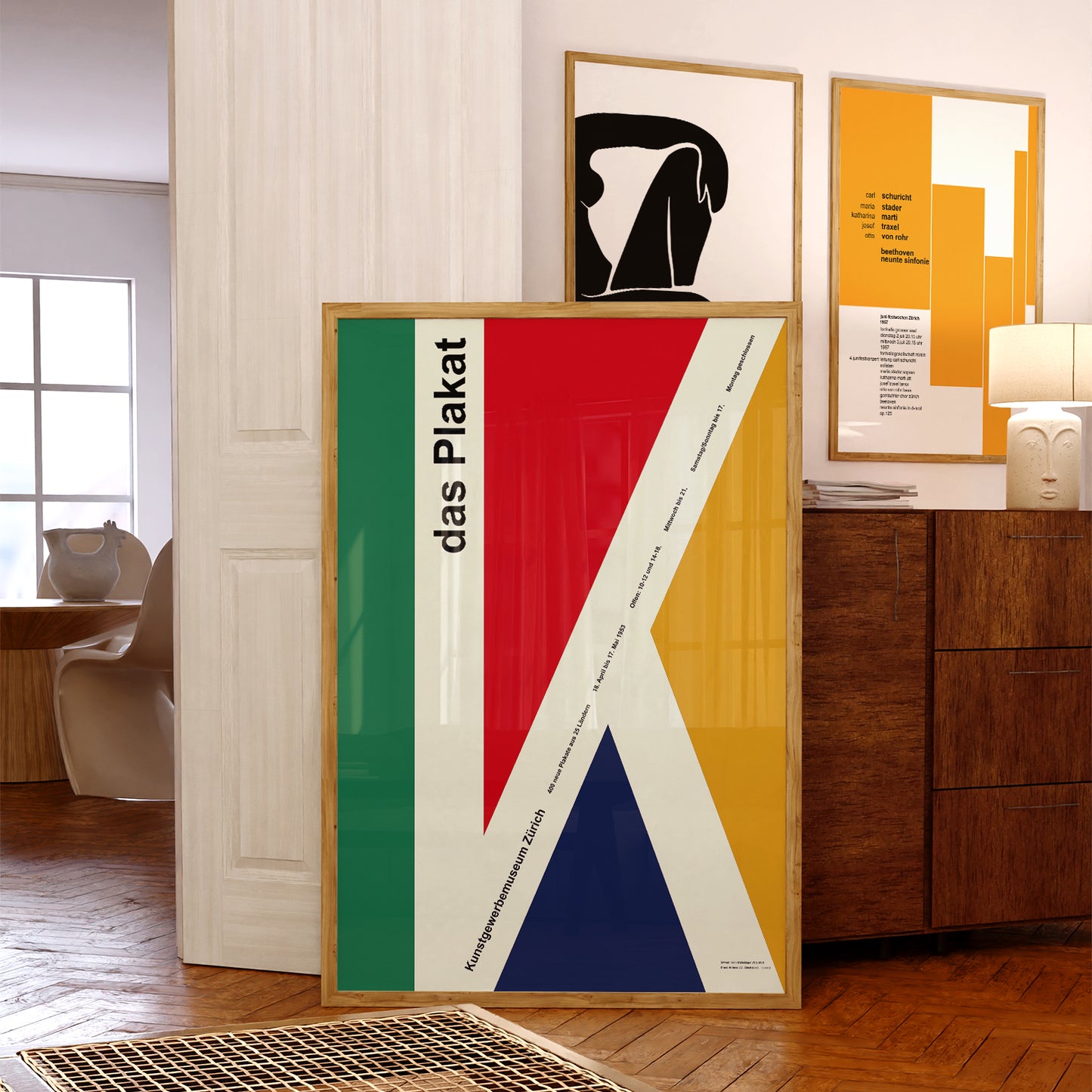 Gerard Miedinger Das Plakat 1953, Zürich Exhibition Poster