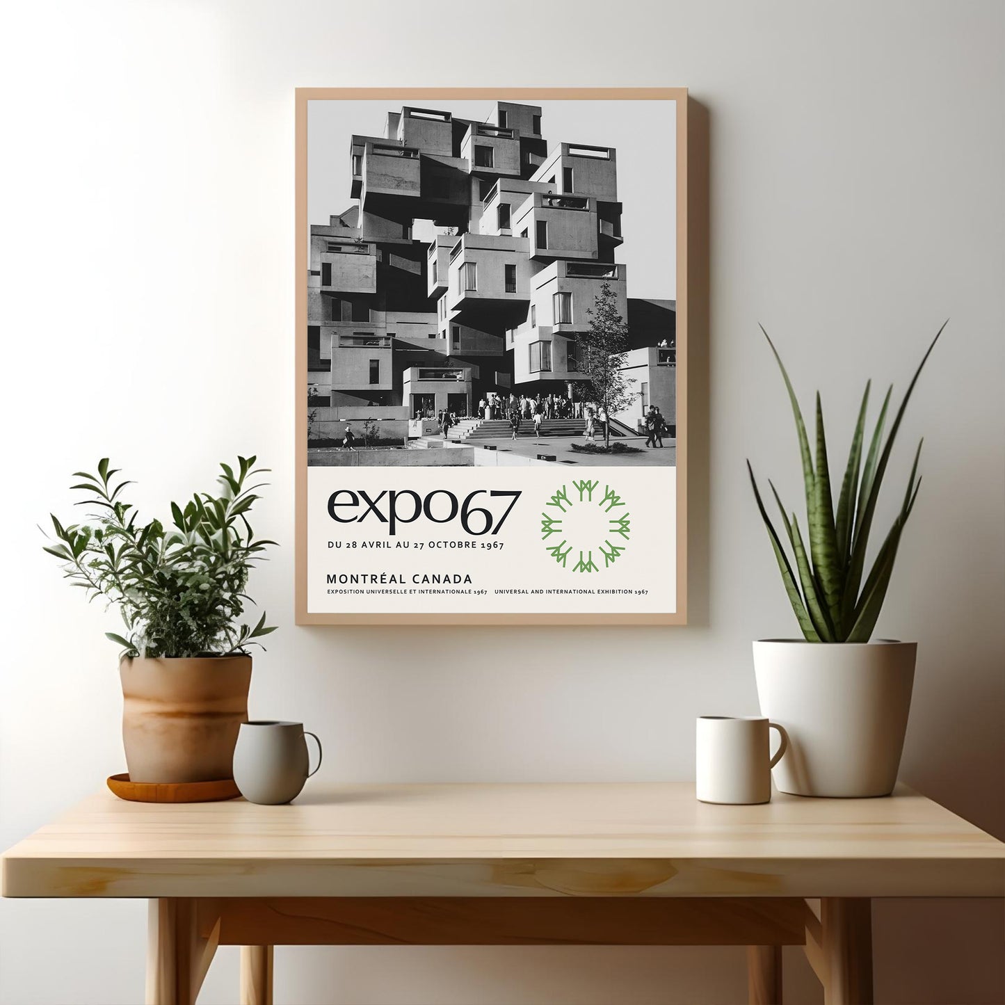 Montreal Expo 67 "Habitat 67" Poster