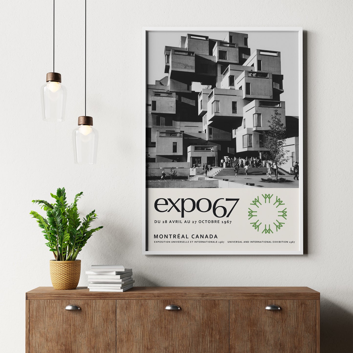 Montreal Expo 67 "Habitat 67" Poster