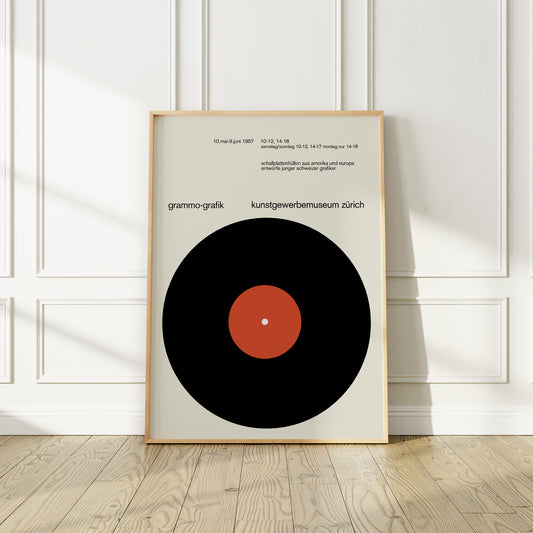 Gottlieb Soland, Grammo-grafik, 1957 Exhibition Poster