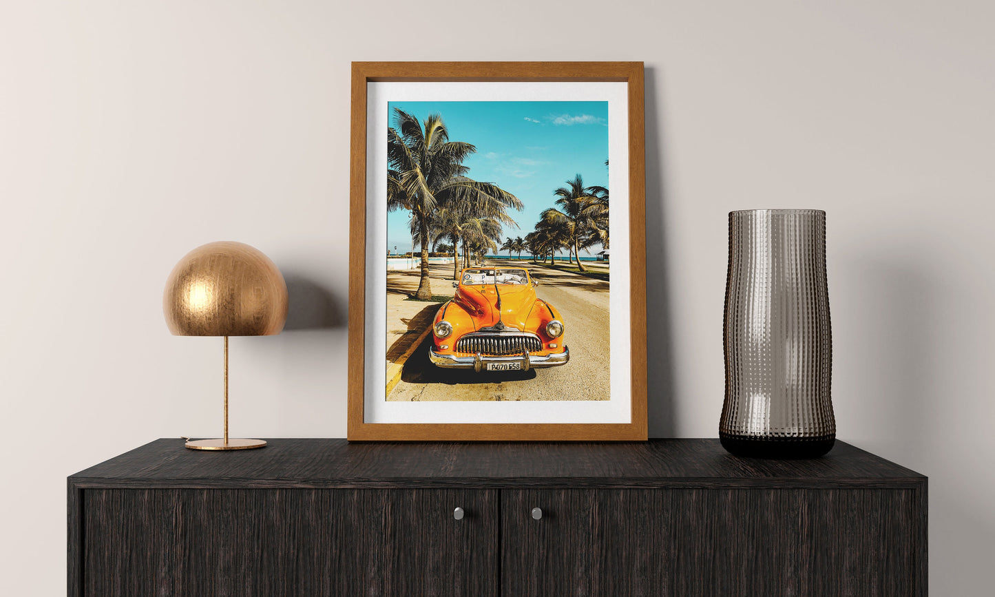 Classic car in Havana Cuba Poster