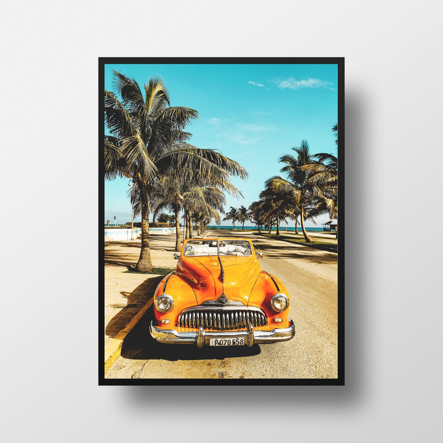 Classic car in Havana Cuba Poster