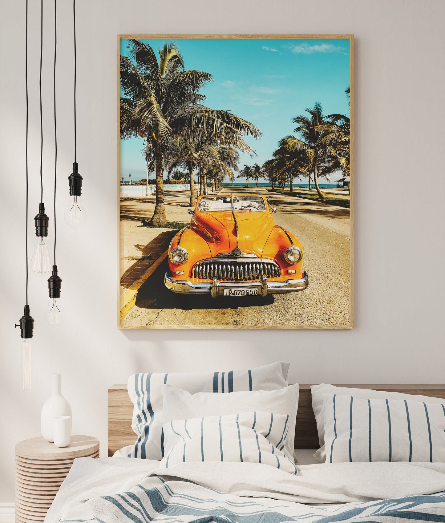 Classic car in Havana Cuba Poster