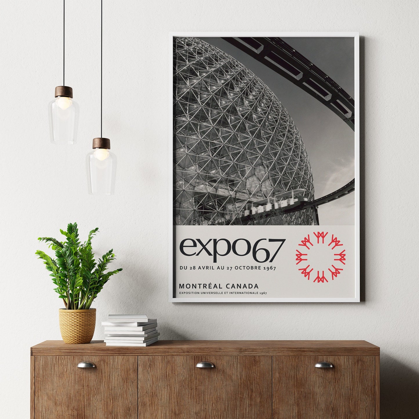 Montreal Expo 67 World Fair Poster, USA Pavilion