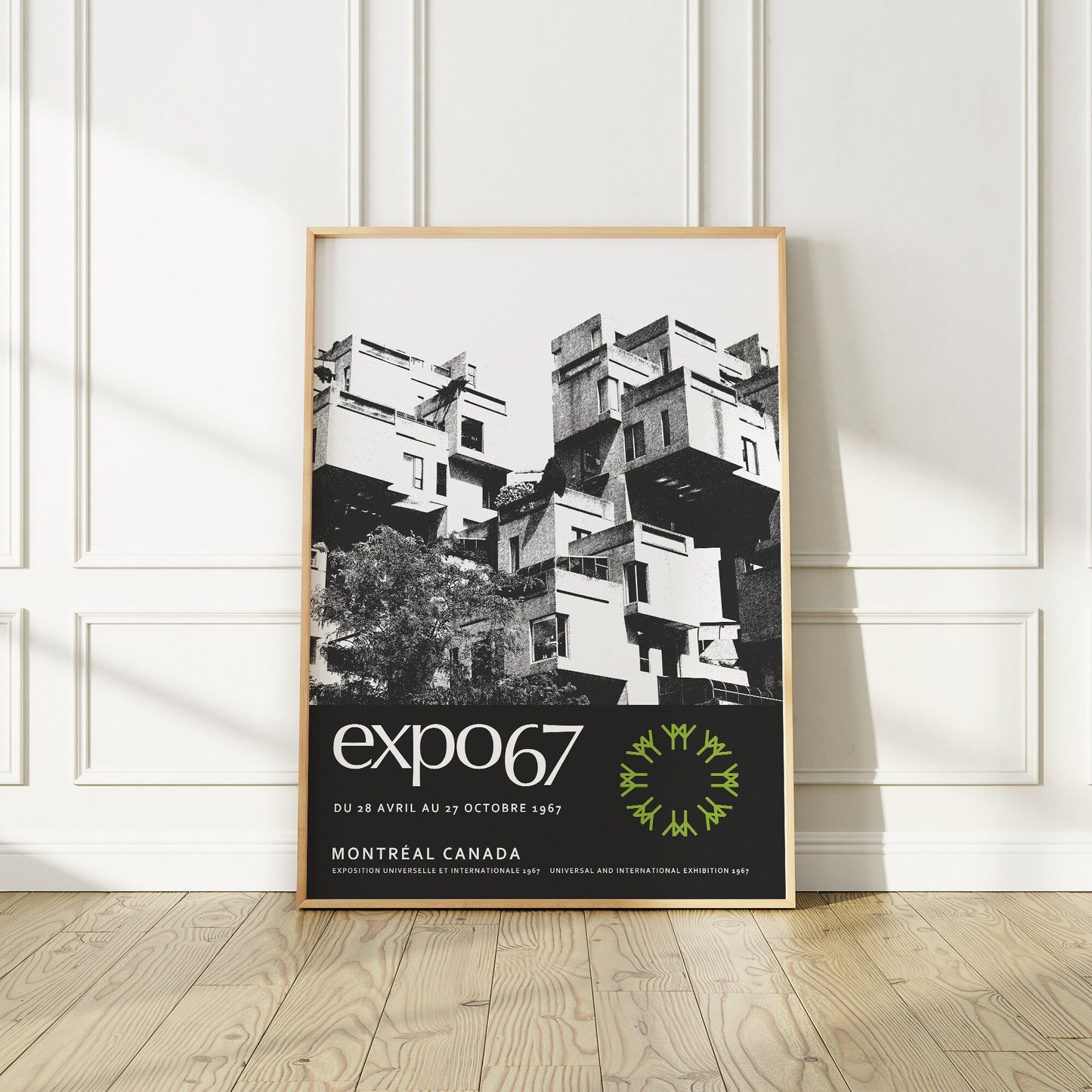 Montreal Expo 67 "Habitat 67" Poster