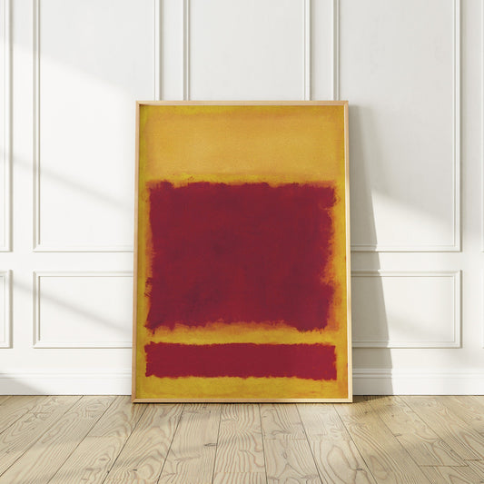 Mark Rothko 1958 Vibrant Art Print