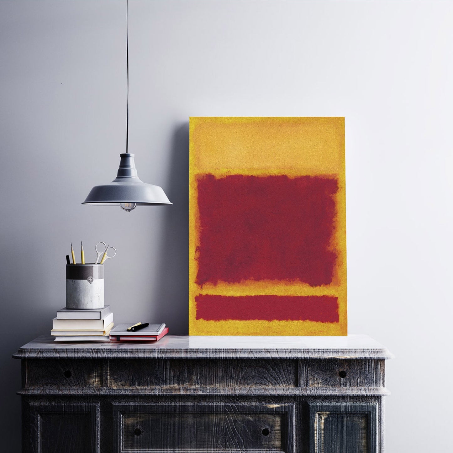 Mark Rothko 1958 Vibrant Art Print