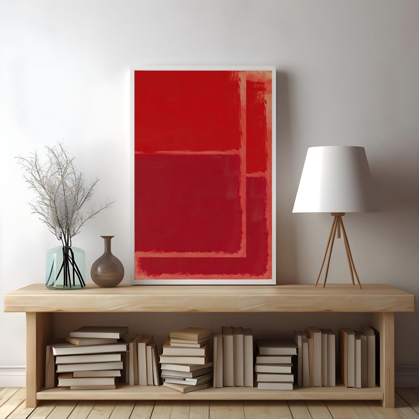 Mark Rothko Red Art Print, Untitled from 1970