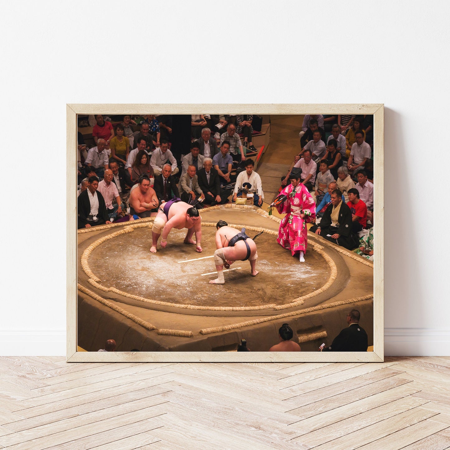 Sumo at the Tokyo Grand Tournament Photography Print