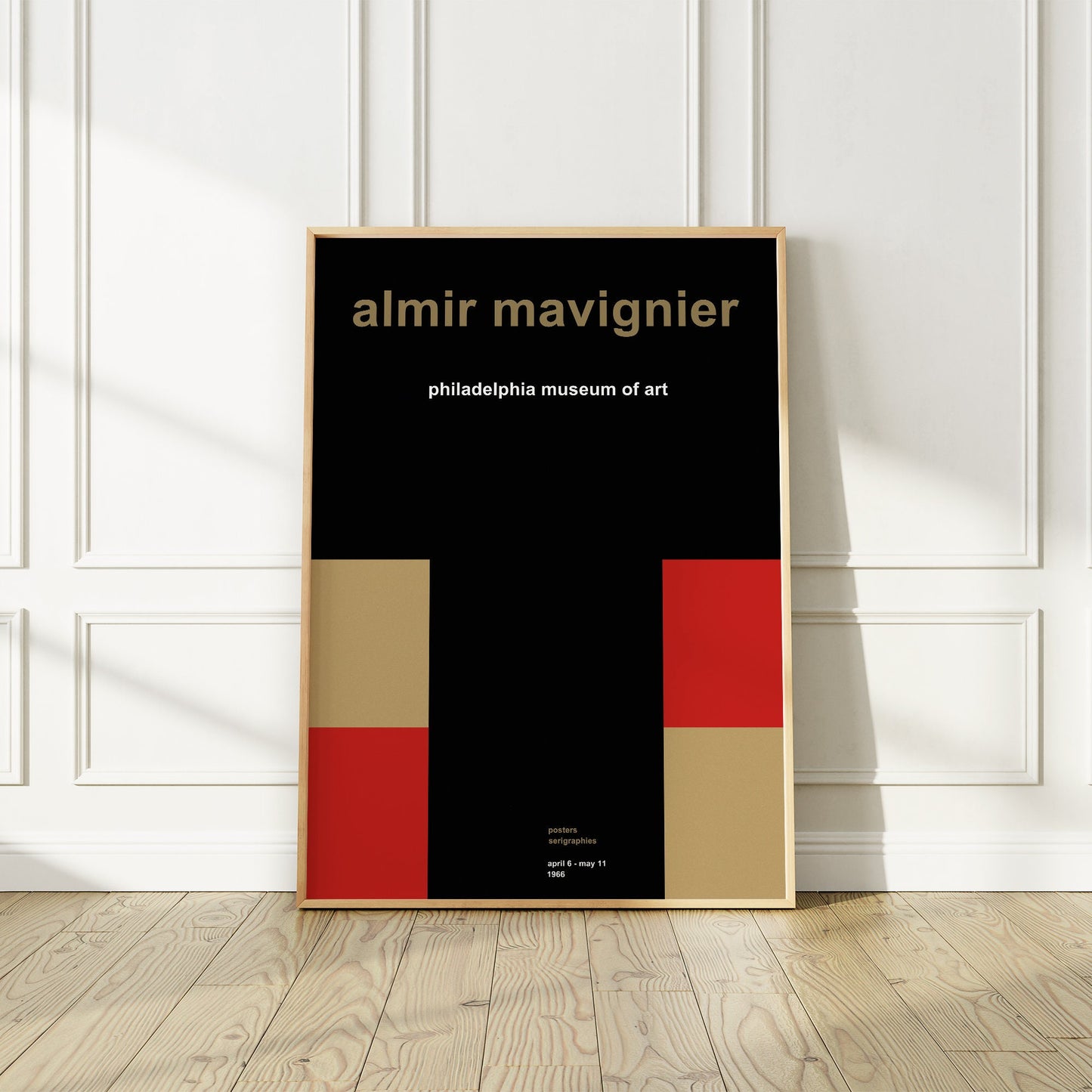 Almir Mavignier 1966 Exhibition Poster