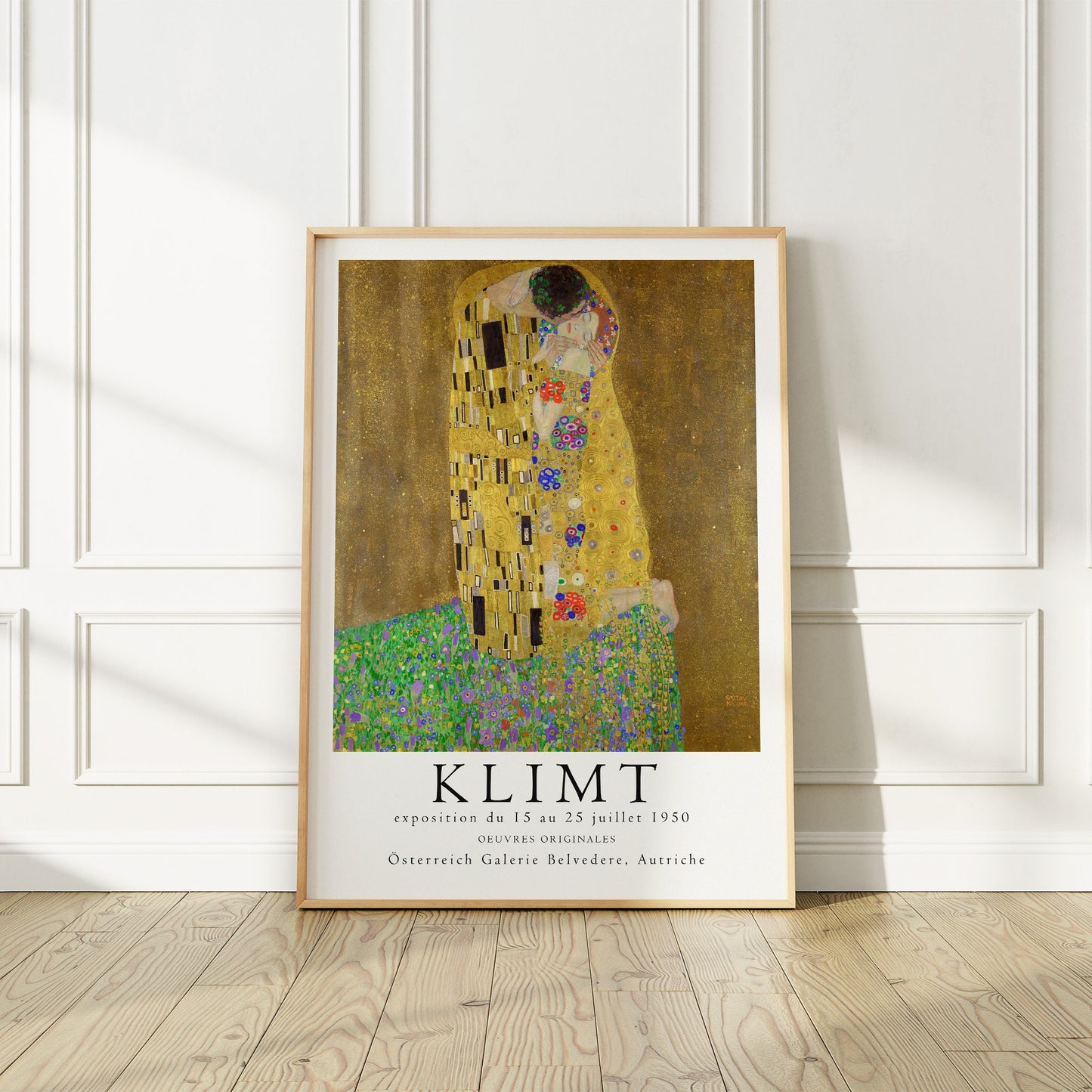 Gustav Klimt 1950 Austria Exhibition Poster