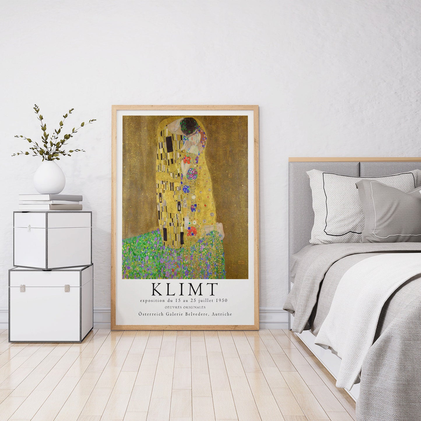 Gustav Klimt 1950 Austria Exhibition Poster