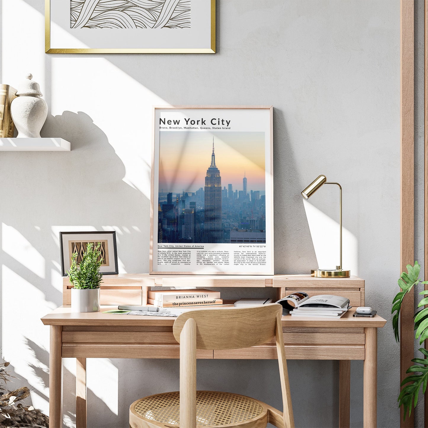 New York City Travel Poster