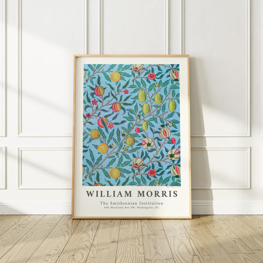 Flowers Pattern Art Print by William Morris