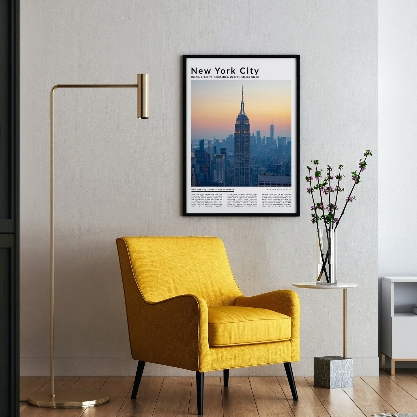 New York City Travel Poster