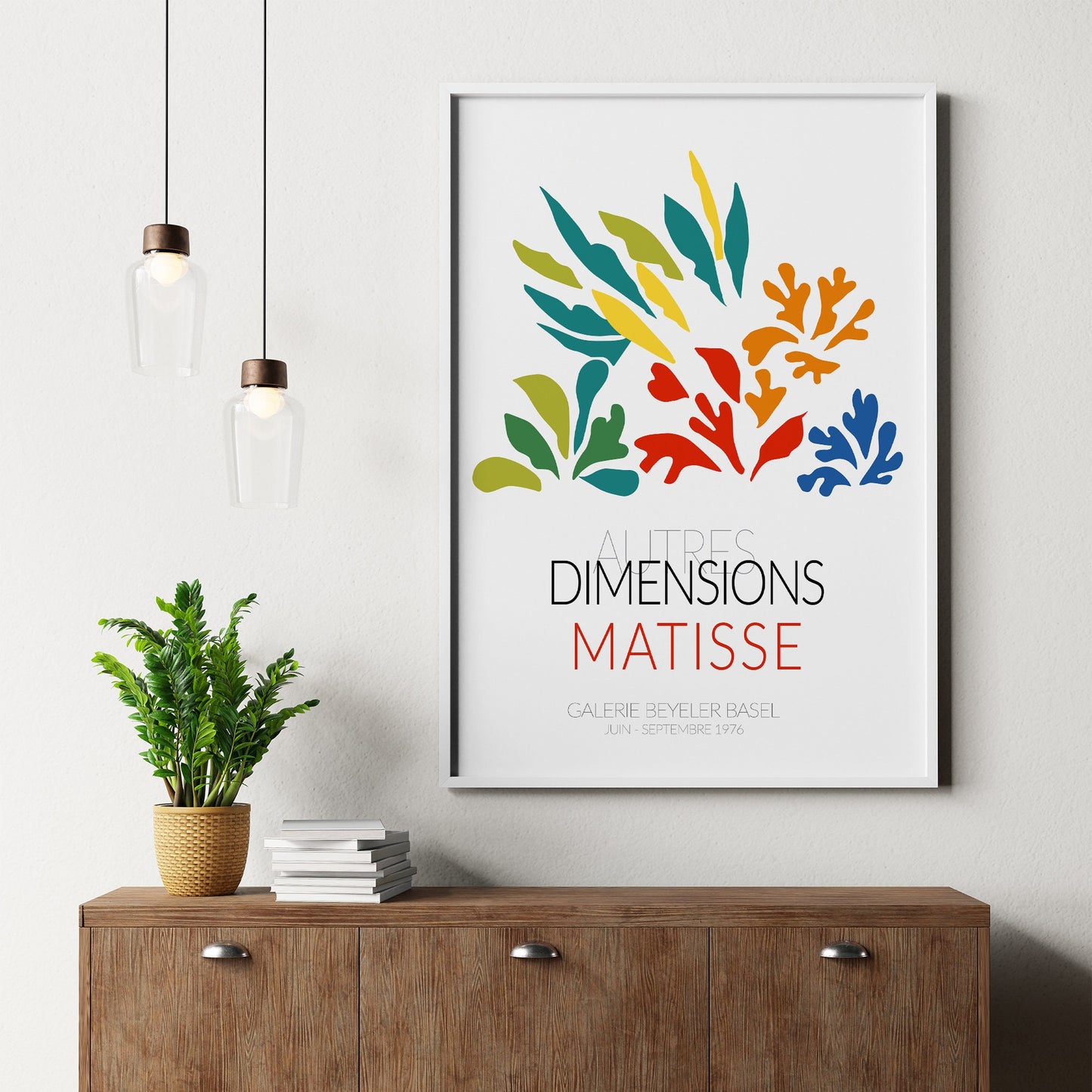 Henri Matisse Switzerland 1976 Exhibition Poster