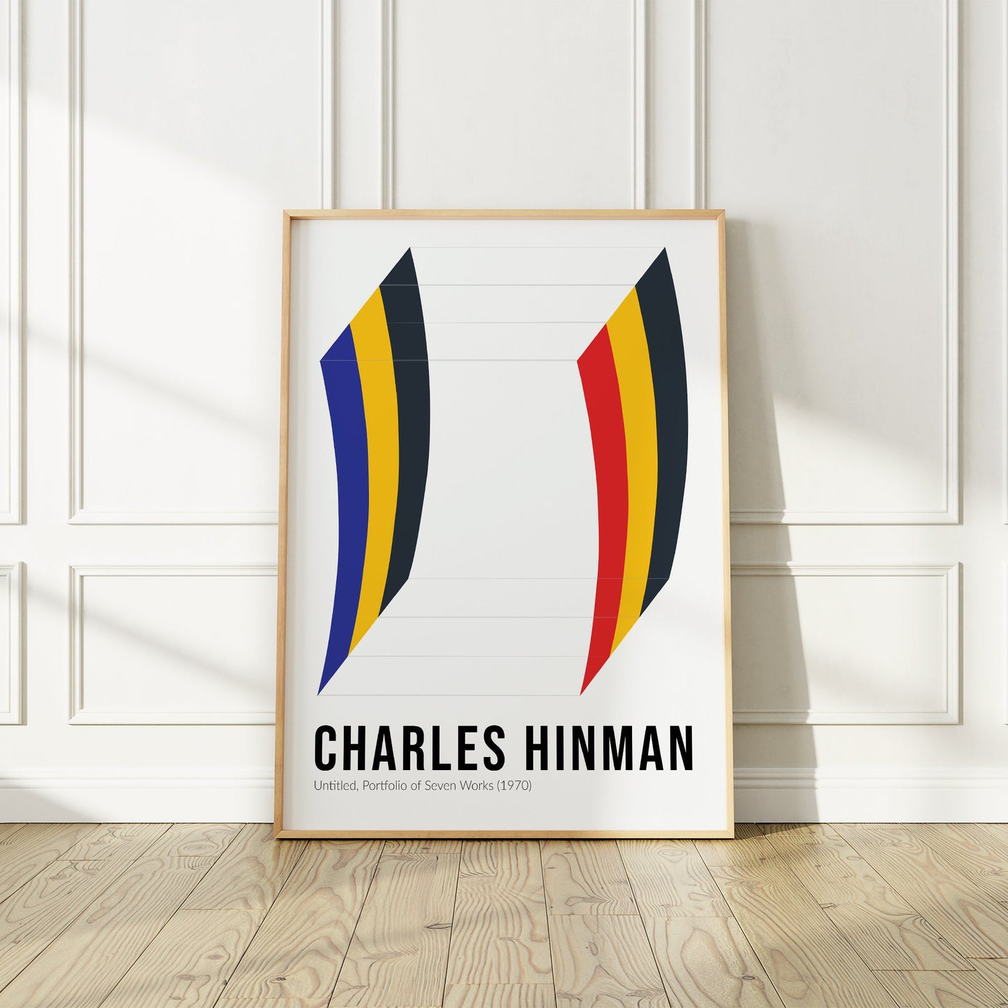 Charles Hinman 1970 Design Poster