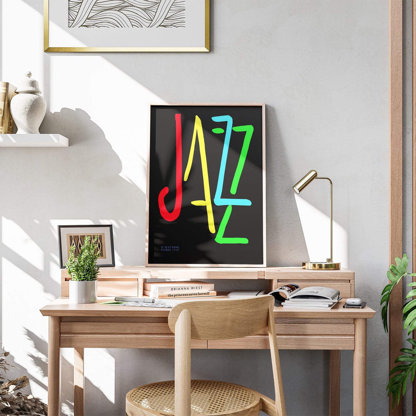 Vibrant Henri Matisse "JAZZ" Art Print, Made in Paris in 1947