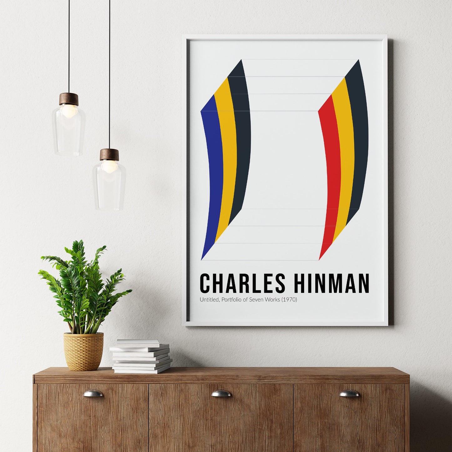 Charles Hinman 1970 Design Poster