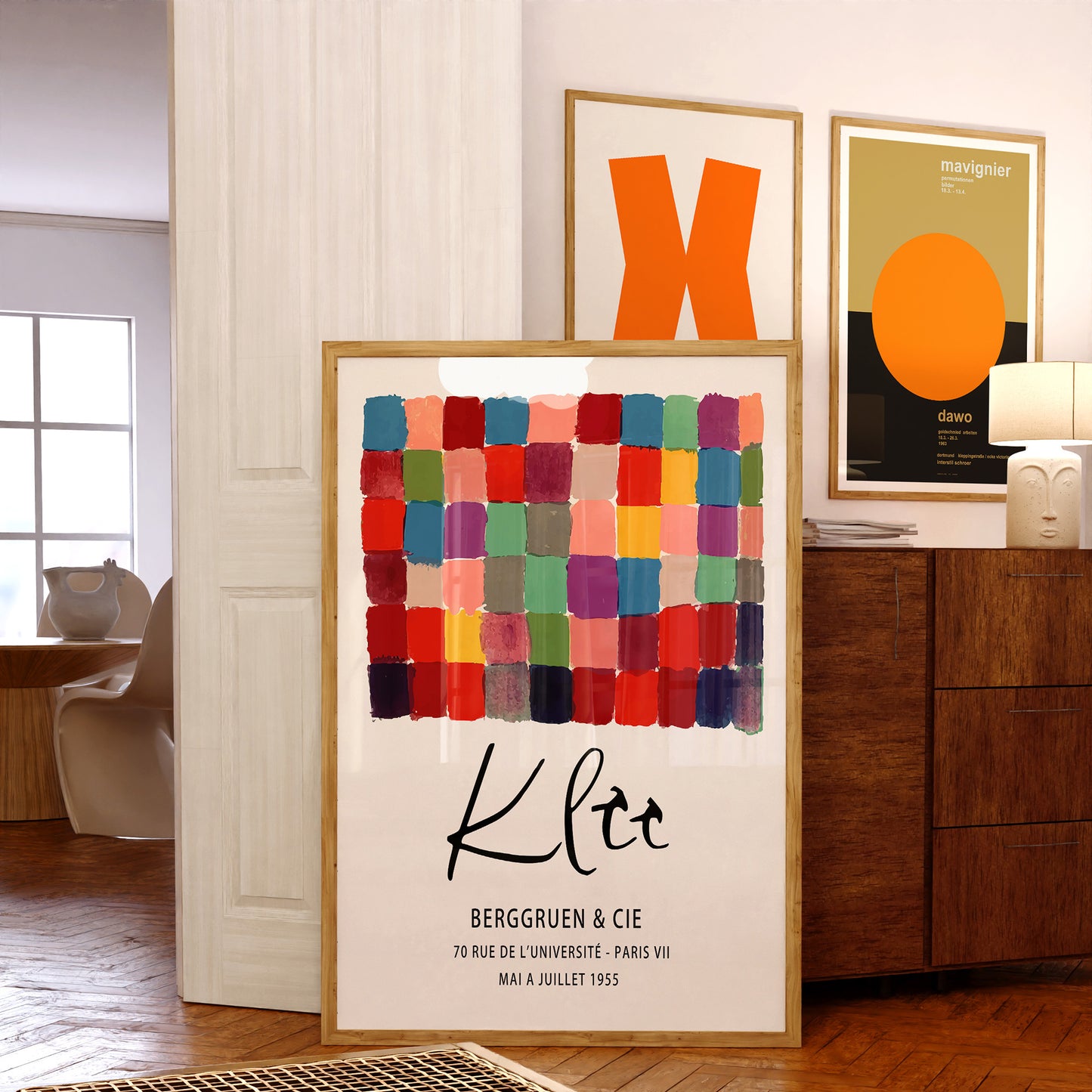 Klee 1955 Exhibition Poster at Berggruen & Cie