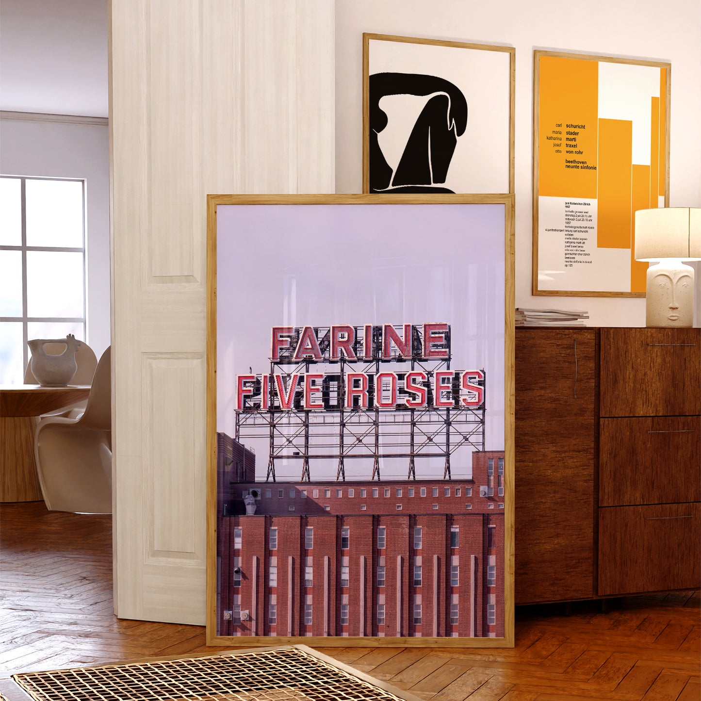 Montreal Iconic "Farine Five roses" neon Photography Print