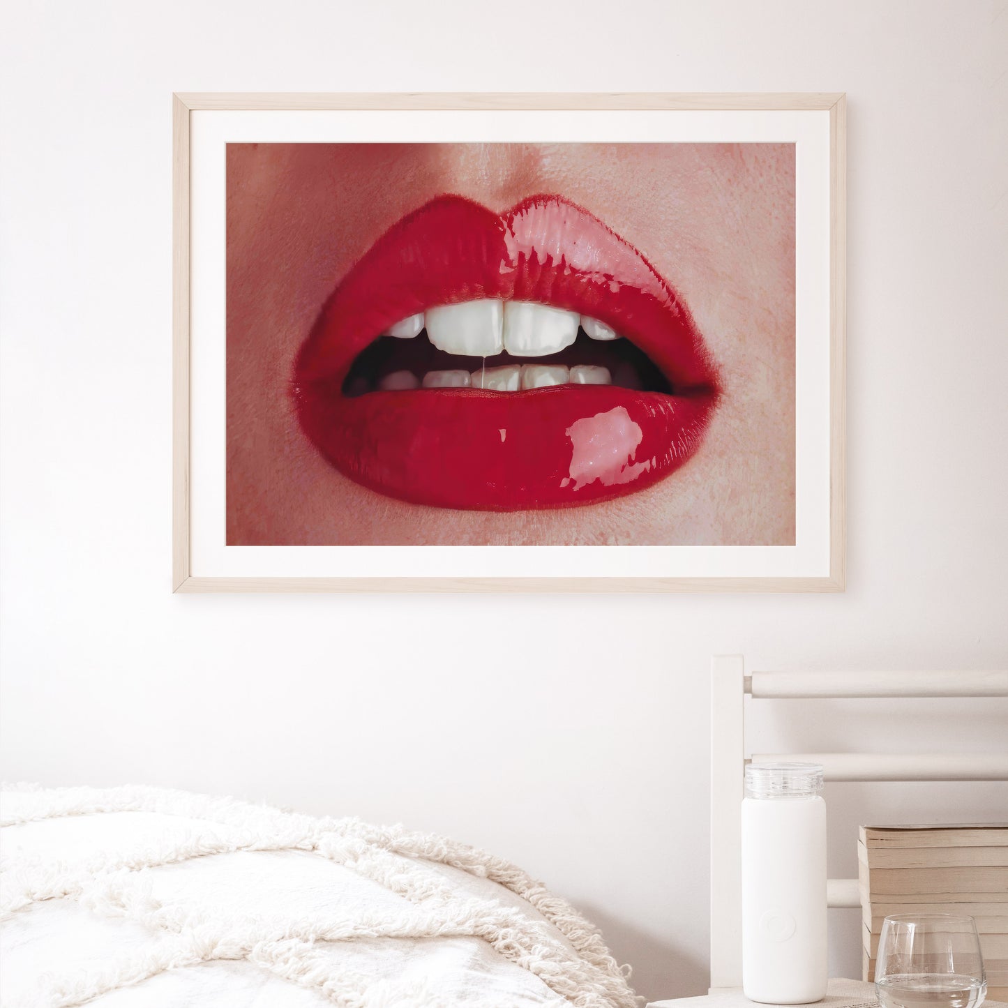 Red Lips Poster | 1960 Ormond Gigli