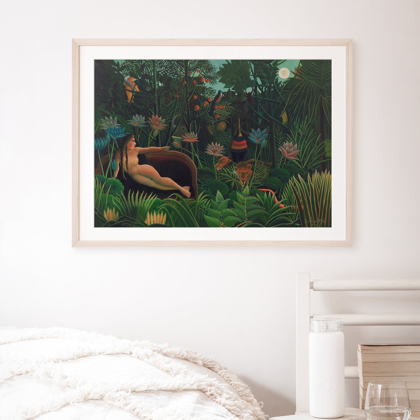 The Dream, 1910 Vintage Painting Reproduction by Henri Rousseau